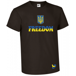 Solidary Ukranian t-shirt, for man, black color