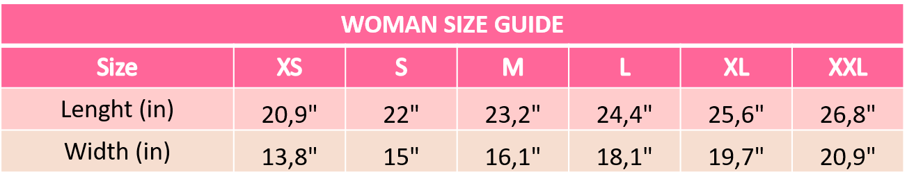women size guide